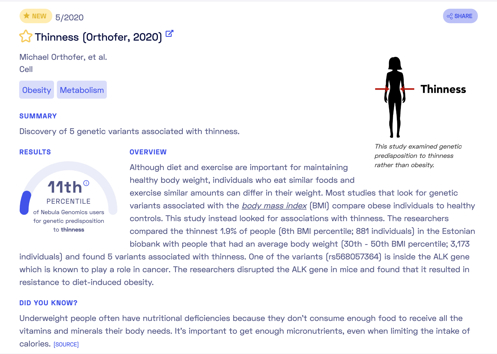 Nebula Genomics Report