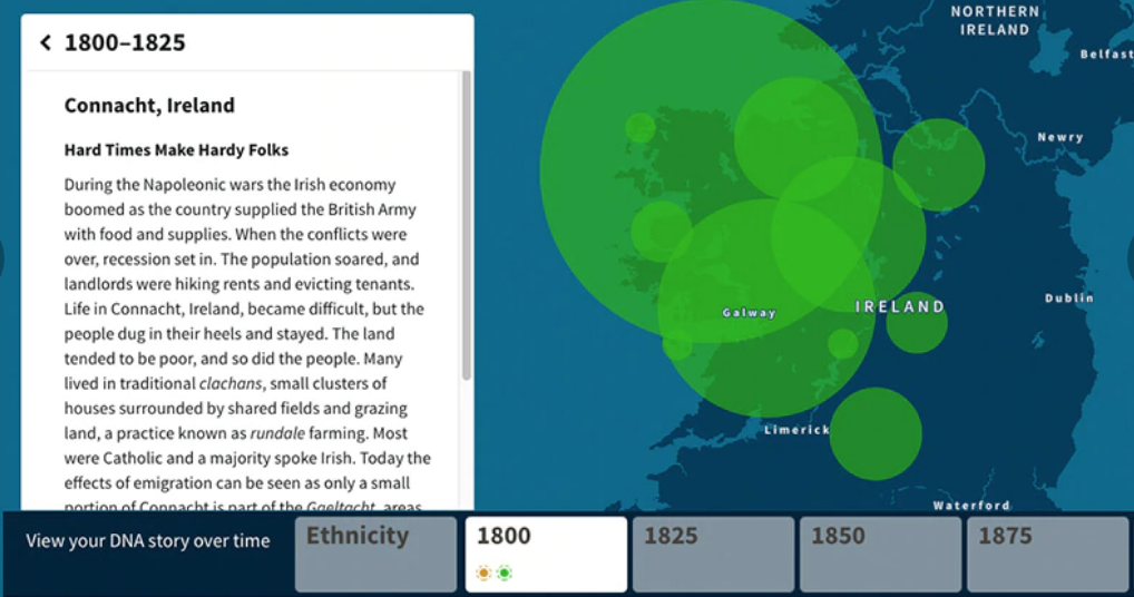 AncestryDNA report