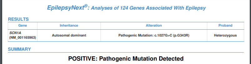 Ambry Genetics Test Results