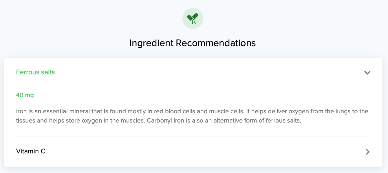 LifeDNA supplement recommendation