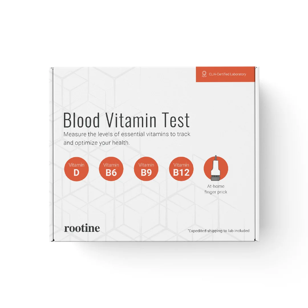 Rootine vitamin test