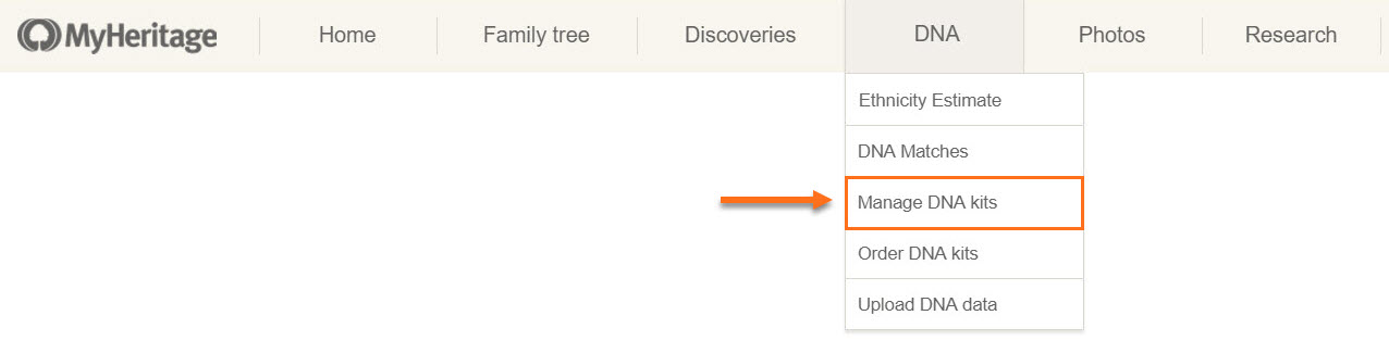 Download raw DNA data