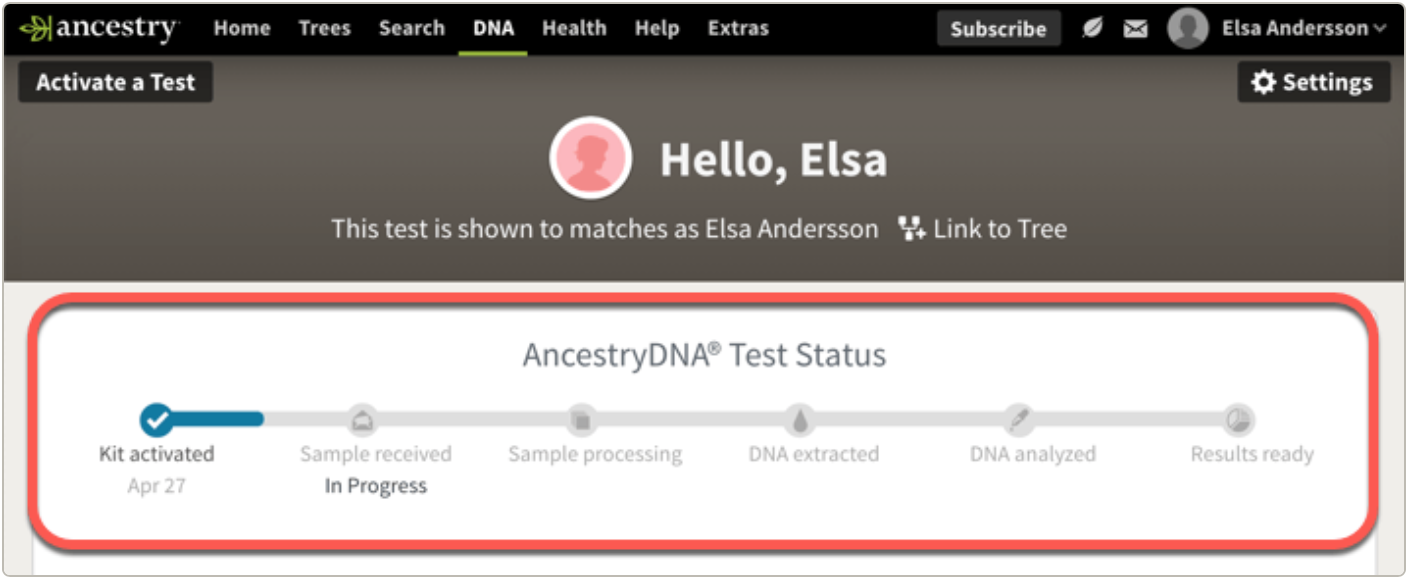 How long AncestryDNA takes