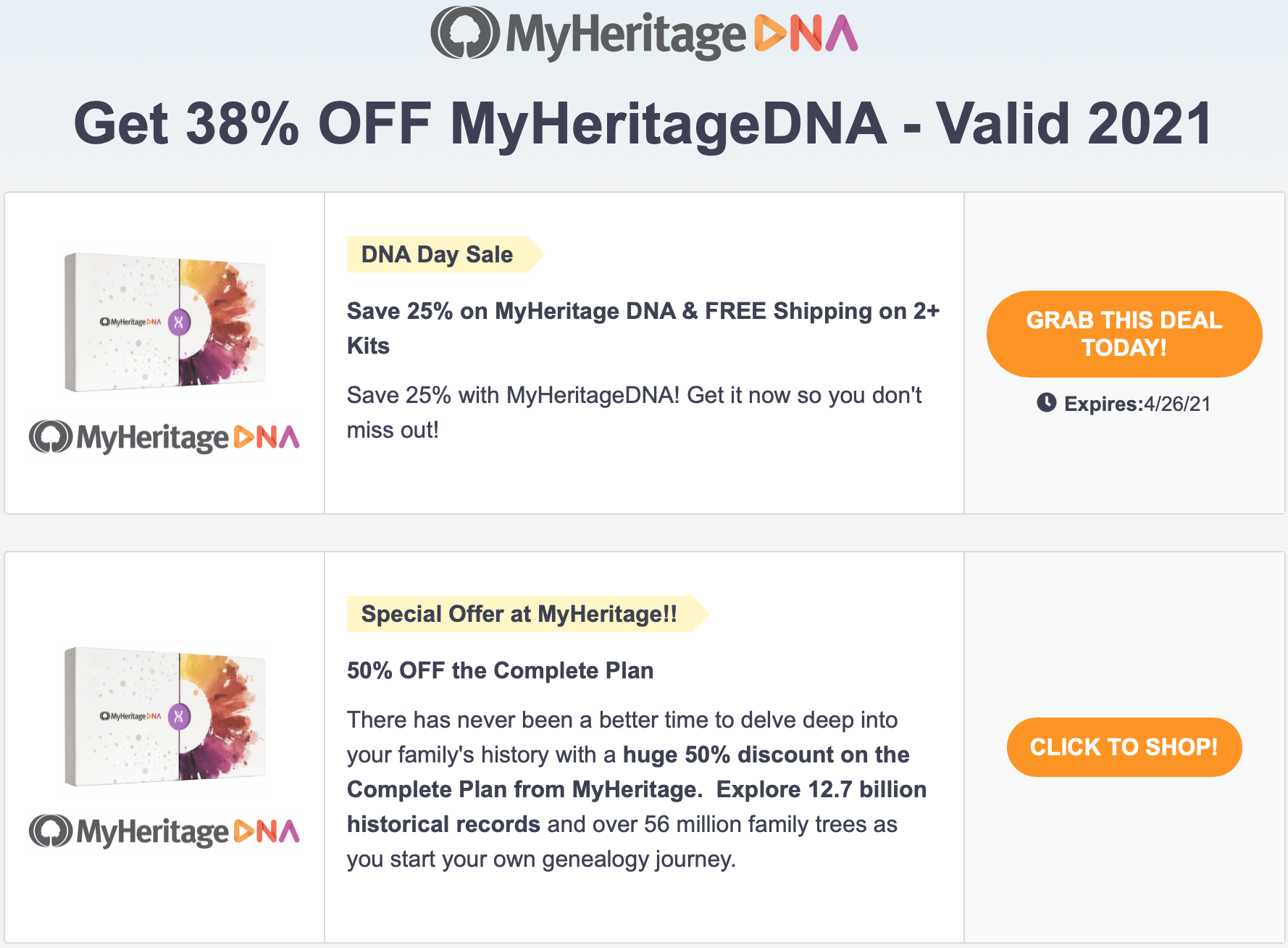 MyHeritage Discount Code Your Guide For Shopping SelfDecode