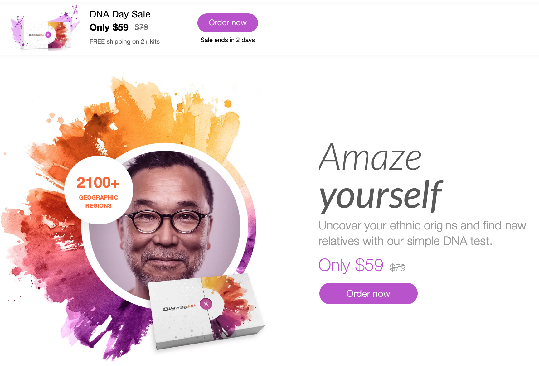 MyHeritage DNA Promo Codes - FREE SHIPPING! - Genealogy Bargains