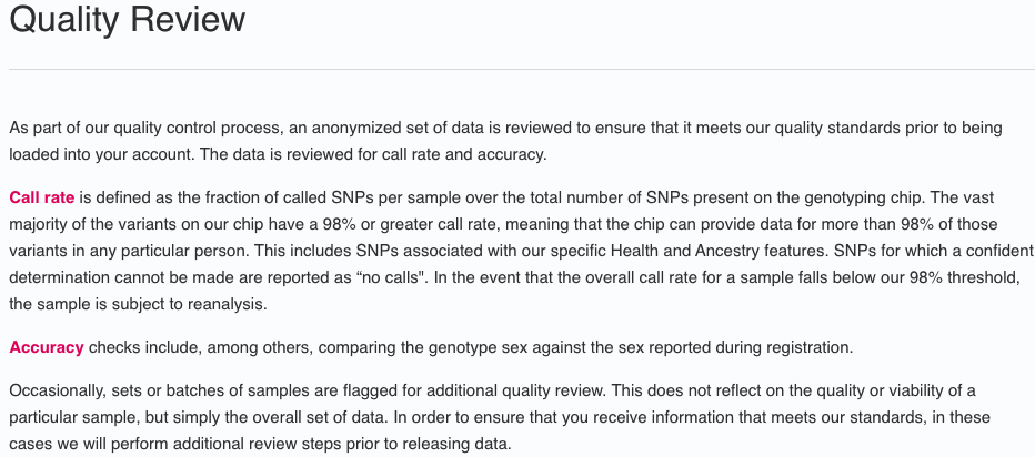 How accurate is 23andMe